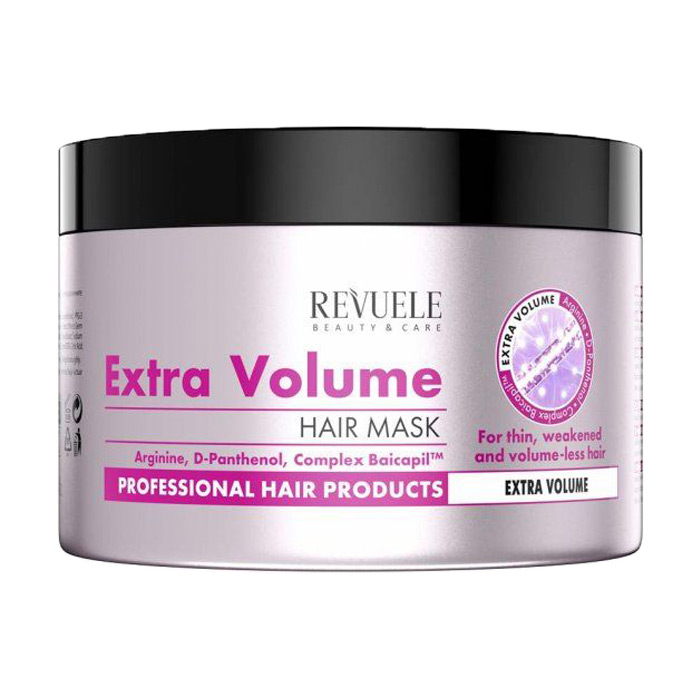 Маска Revuele Extra Volume Hair Mask для тонкого та ослаблого волосся, 500 мл